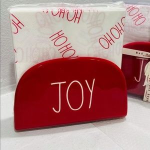 RARE BRAND NEW  RAE DUNN XMAS NAPKIN 1 LEFT!